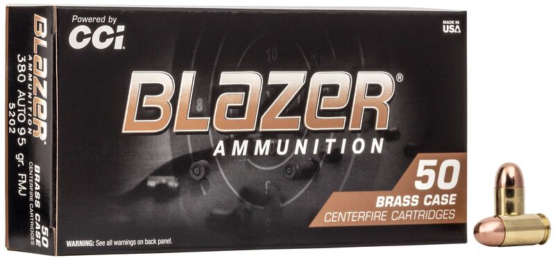 Blazer Brass FMJ 380 ACP